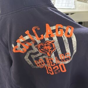 Chicago bears pink hoodie